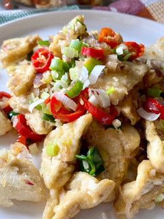 Foto resep Tahu Cabai Garam | Salt Chili Tofu
