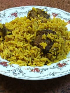 صورة لوصفة اسهل كبسه باللحمه 🍛