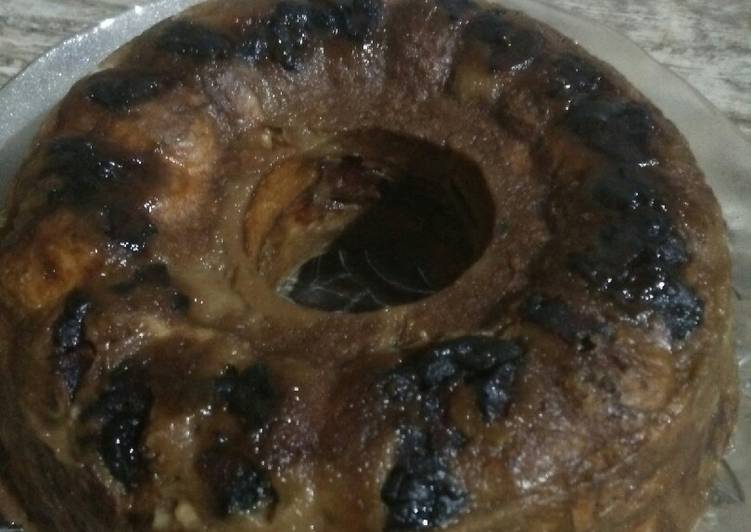 Resep Mocca cheese plum bread pudding yang Sempurna