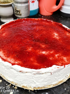 Una foto de Cheesecake light