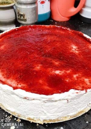 Una foto de Cheesecake light