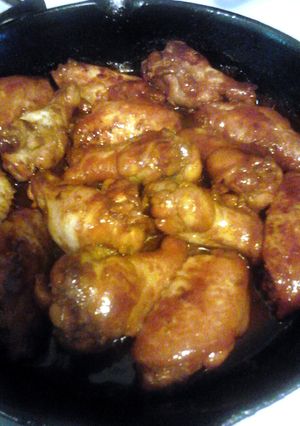 A picture of soy sauce chicken.