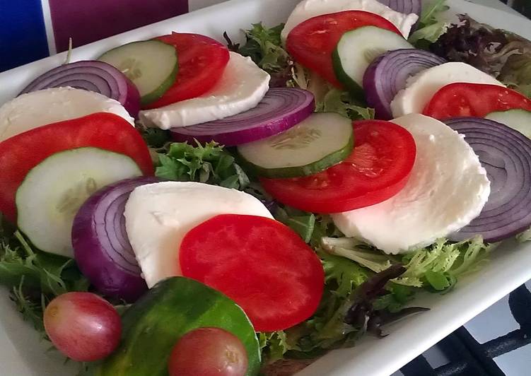 Simple Way to Make Perfect Vickys Halloween Cucumber &#39;Caprese&#39; Snake Salad, GF DF EF SF NF