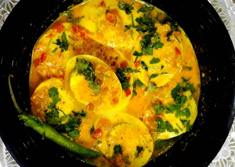 Step-by-Step Guide to Make Favorite Malai Egg Curry