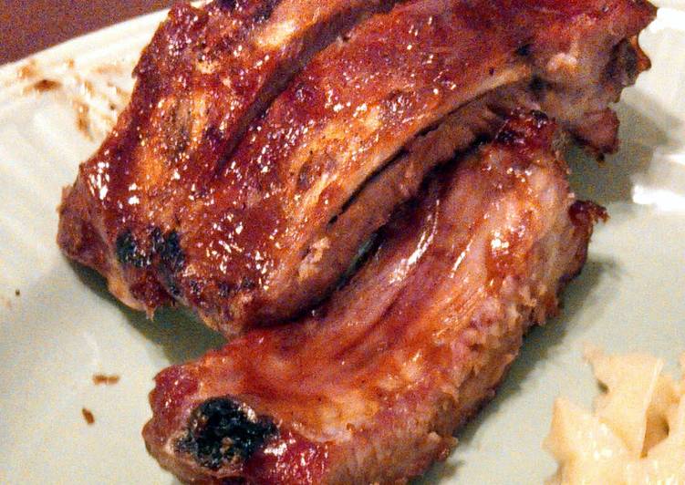 Recipe of Favorite Best BBQ ribs-no grill needed !