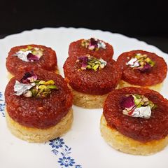 A picture of 3C Burfi or Carrots Cashews Coconut Burfi.