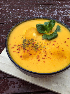 Karotten Orangen Suppe Rezepthauptbild