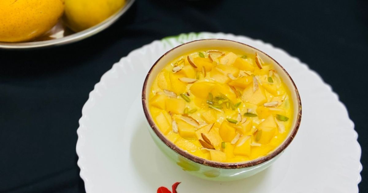 Pova Rabdi Mango Rabdi Recipe by Travel with Hena - Cookpad