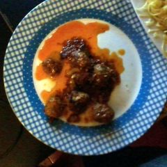 A picture of Homemade Albondigas.