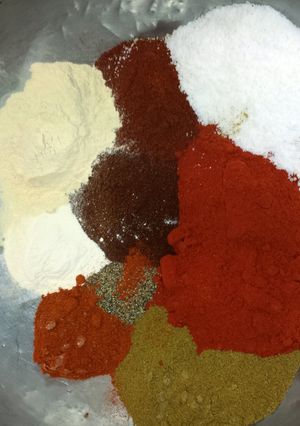 A picture of Shredded Chicken Seasoning.