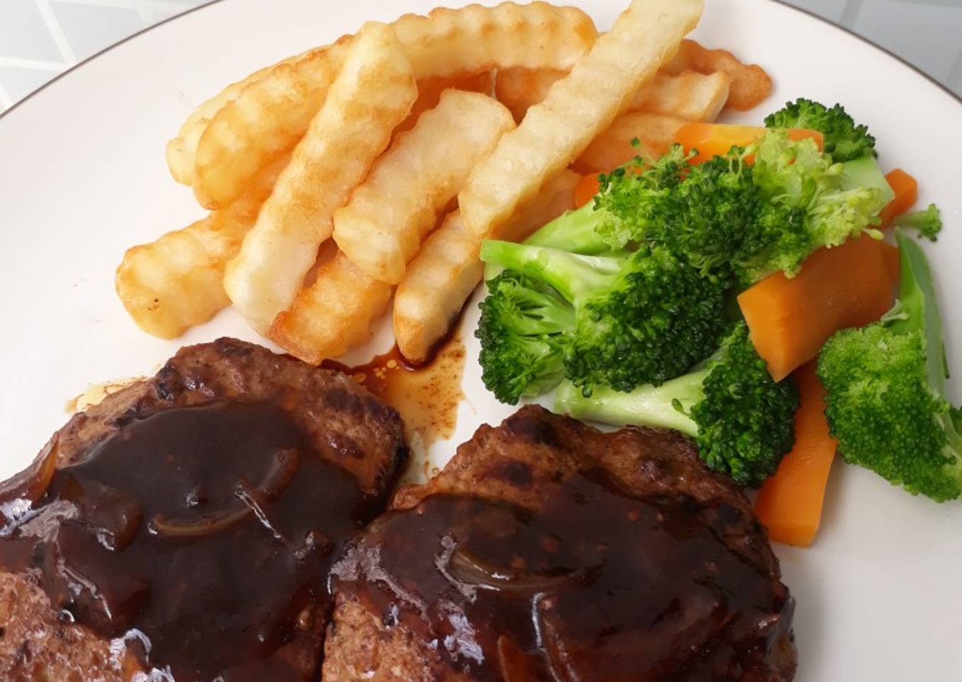 Beef Steak With Blackpaper Sauce Ala Ummi 3A