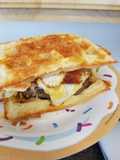 "McGriddle" chaffles