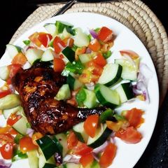 A picture of Chicken salad.