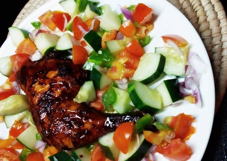 Steps to Make Super Quick Homemade Chicken salad