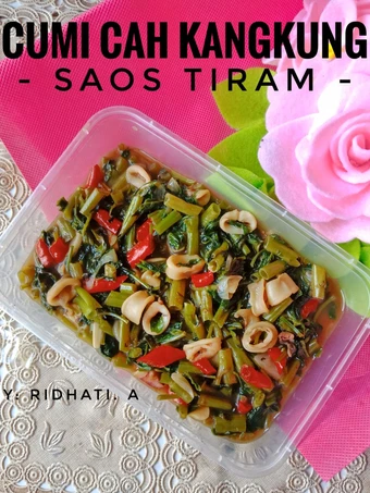 Langkah Mudah untuk Membuat Resep Cumi Cah Kangkung Saos Tiram yang Lezat Sekali Anti Ribet, Mantap