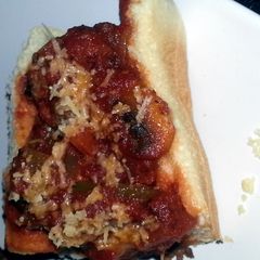 A picture of Homemade Meatball Sandwiches.