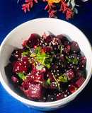 Mediterranean beet salad