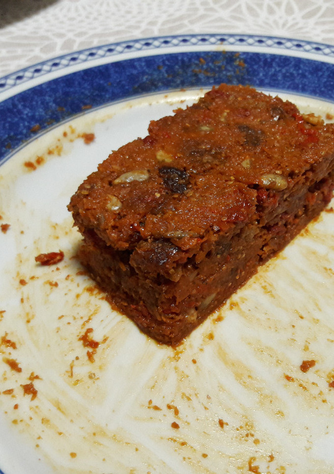 Una foto de Barritas energéticas de higo y coco sin gluten y veganas