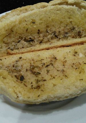 A picture of Homemade Garlic Bread.