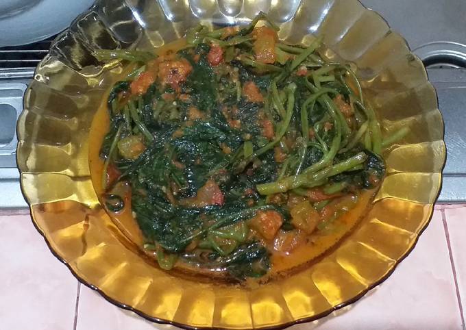 Mudah Banget Masakan Resep Tumis Kangkung Terasi Pedas