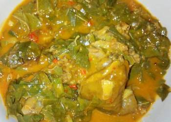 Easiest Way to Make Perfect Oha soup with goat meat