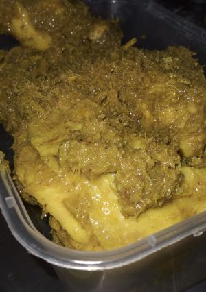 Foto resep Ungkep ayam praktis (pakai racik ayam goreng)