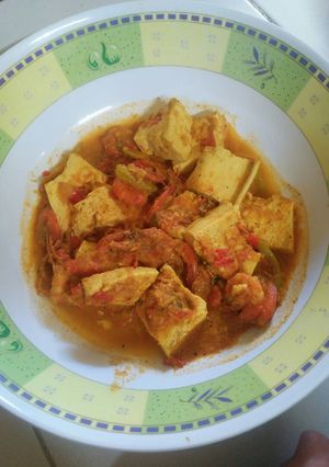 Foto resep Udang tahu bumbu jangkep(lengkap)