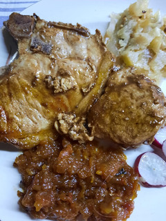 Una foto de Costilla de cerdo con salsa de soja