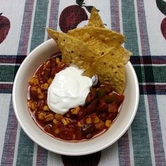 A picture of Meatless Chilli.