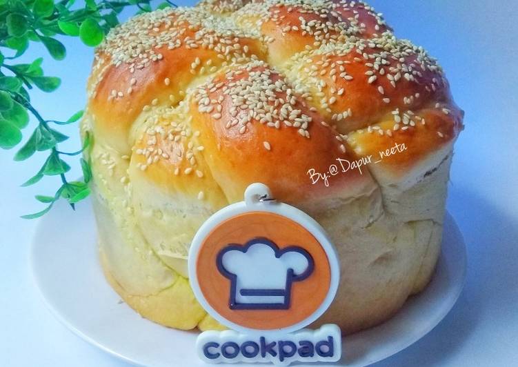 Resep Challah (Braided Bread) Anti Gagal