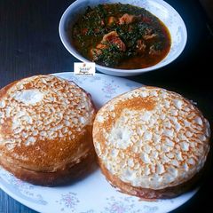 Sinasir (Rice pancake) A picture of Sinasir (Rice pancake).