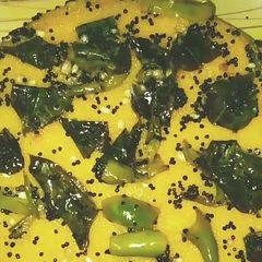 A picture of Dhokla.