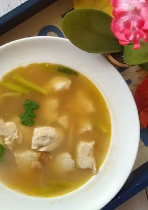 【一鍋到底】簡易台式🇹🇼 菜脯鷄湯 的食譜成品照片