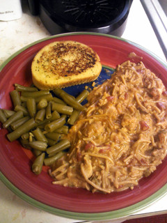A picture of Chicken Spaghetti.