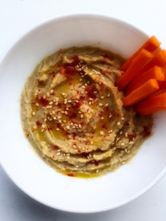 Una foto de 🍆 Hummus de berenjena 🍆