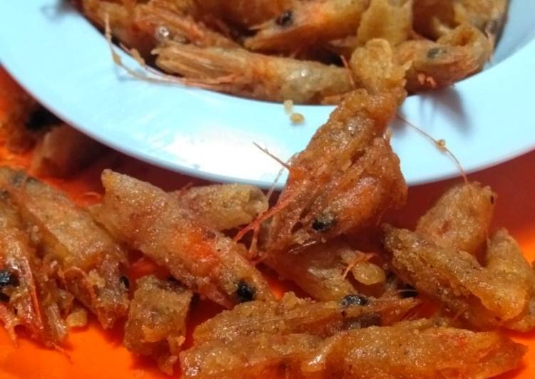 Kepala udang krispy