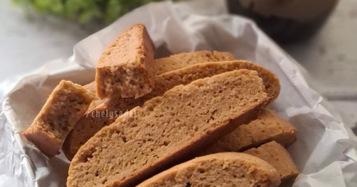 Biscotti Vanilla Mudah Dibuat — Kue Kering Khas Italia