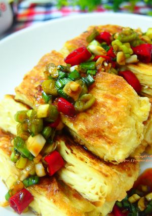 【御釀拌淋風味】香煎豆包 的食譜成品照片