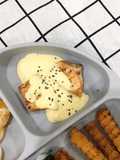 Salmon with Egg and Cheese Sauce (BLW)
