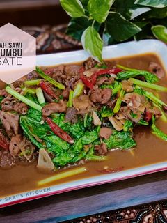 Foto resep Cah Sawi Bumbu Sate