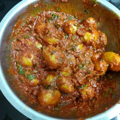 Garlic baby potato #Bangalore A picture of Garlic baby potato #Bangalore.