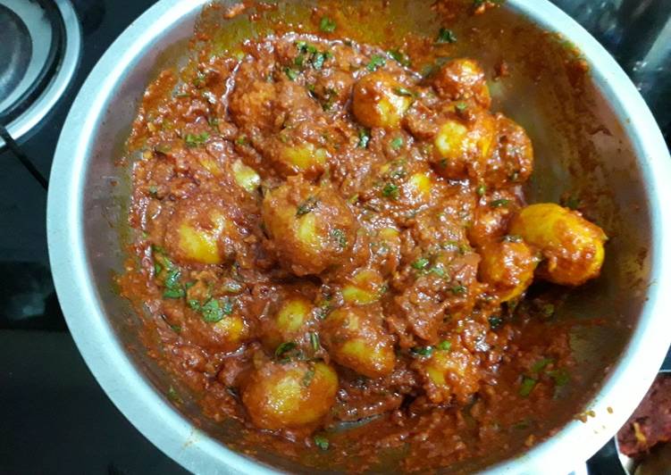 How to Make Favorite Garlic baby potato #Bangalore