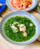 Canh Cải Rổ Nấu Tôm