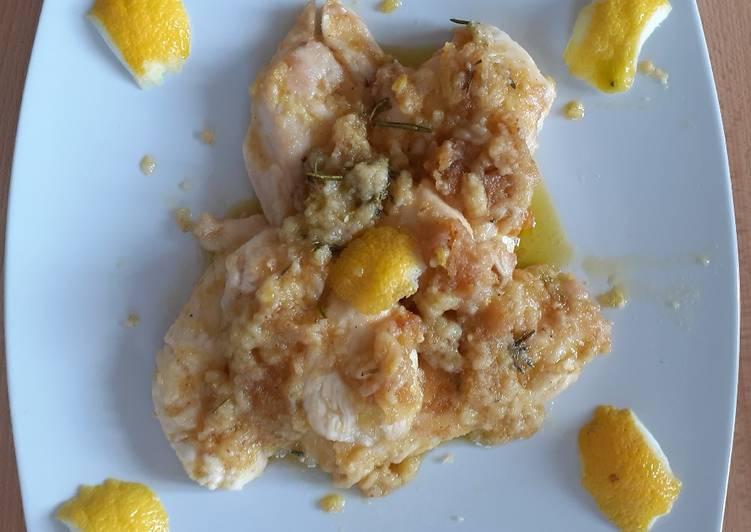 Petti di pollo al limone..😜😜