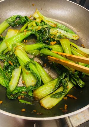A picture of Bok Choy Stir-fry.