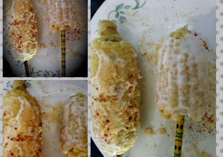 Recipe of Super Quick Mexican corn - sweet & spicy
