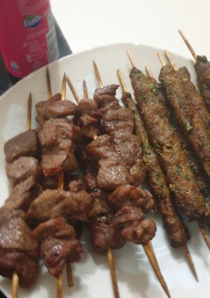 صورة لوصفة مشاوي بالفرن 😍😍