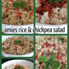 A picture of AMIEs RICE & CHICKPEA Salad.