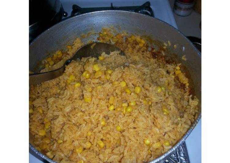 Spanish yellow rice