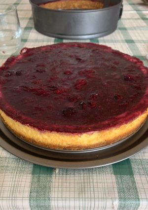 Una foto de Tarta de queso sin gluten 🍰
